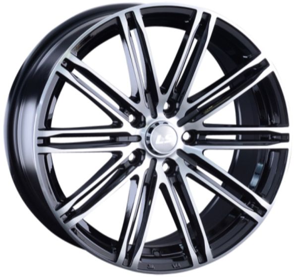 LS WHEELS LS 848 6×14 4×98 ET35 DIA58.6 BKF литой LS WHEELS LS 848 6×14 4×98 ET35 DIA58.6 BKF литой