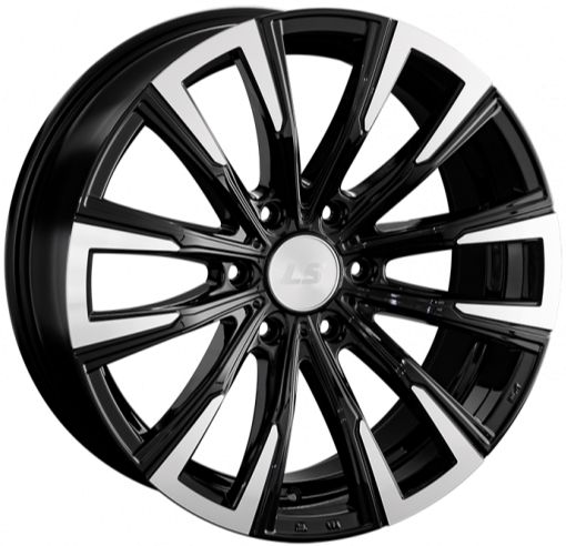 LS WHEELS LS 812 8×20 6×139.7 ET30 DIA77.8 BKF литой