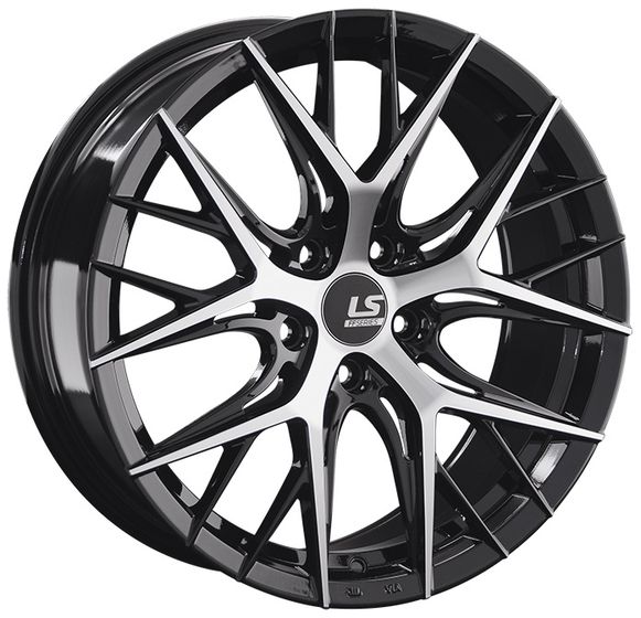 LS WHEELS LS RC57 8×18 5×112 ET39 DIA66.6 BKF литой