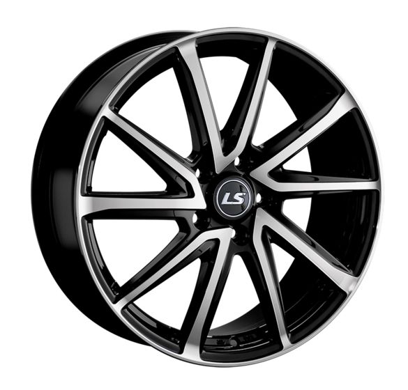 LS WHEELS LS 1290 7×17 5×100 ET55 DIA56.1 BKF литой LS WHEELS LS 1290 7×17 5×100 ET55 DIA56.1 BKF литой