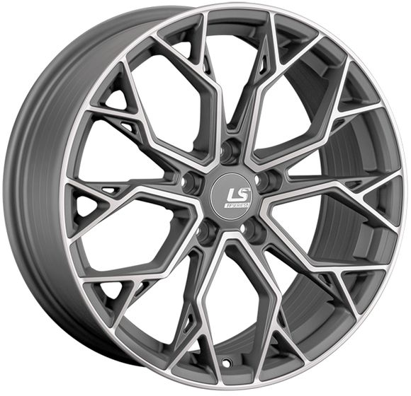 LS WHEELS LS RC61 8×18 5×114.3 ET40 DIA67.1 MGMF литой LS WHEELS LS RC61 8×18 5×114.3 ET40 DIA67.1 MGMF литой