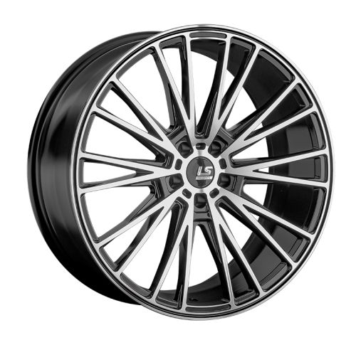 LS WHEELS LS RC60 9×21 5×108 ET38.5 DIA63.4 BKF литой LS WHEELS LS RC60 9×21 5×108 ET38.5 DIA63.4 BKF литой