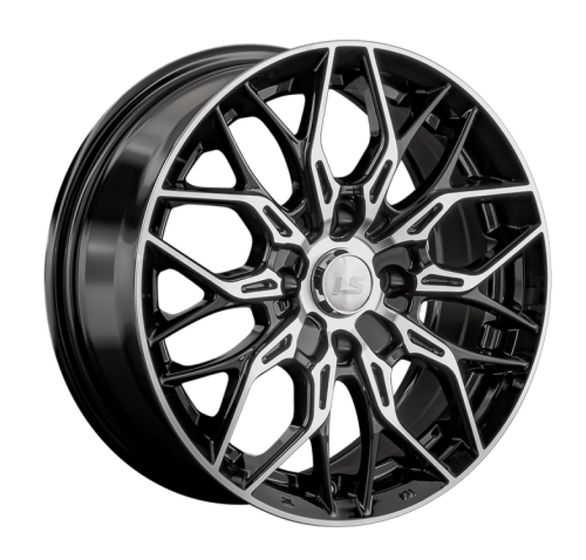 LS WHEELS LS 1355 8×18 5×108 ET45 DIA63.3 BKF литой LS WHEELS LS 1355 8×18 5×108 ET45 DIA63.3 BKF литой