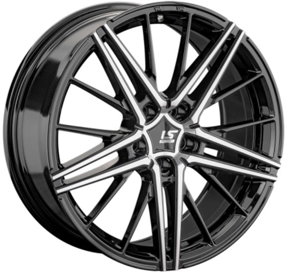 LS WHEELS LS RC76 8×20 5×120 ET45 DIA72.6 BKF литой LS WHEELS LS RC76 8×20 5×120 ET45 DIA72.6 BKF литой