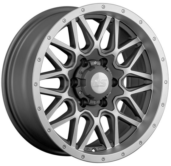 LS WHEELS LS 1341 8×17 6×139.7 ET10 DIA100.1 MGMF литой