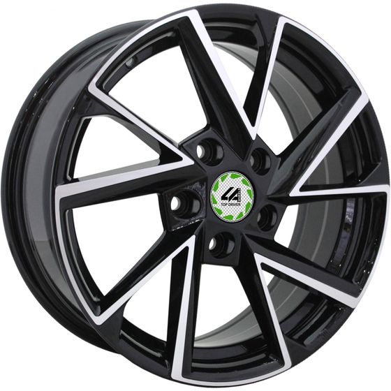 TOP DRIVER RN10-S 6.5×16 5×114.3 ET40 DIA66.1 BKF литой TOP DRIVER RN10-S 6.5×16 5×114.3 ET40 DIA66.1 BKF литой