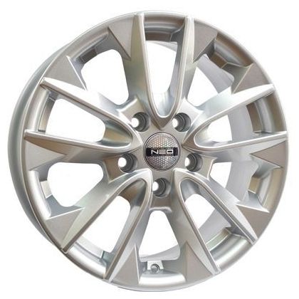 NEO WHEELS 770 7×17 4×100 ET40 DIA60.1 SILVER литой