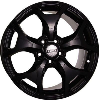 NEO WHEELS 753 7×17 5×108 ET48 DIA63.4 BLACK литой