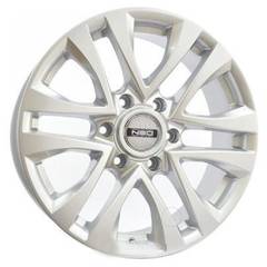 NEO WHEELS 832 7.5×18 6×139.7 ET25 DIA106.1 SILVER литой