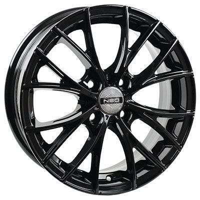 NEO WHEELS 573 6×15 4×100 ET40 DIA56.6 BLACK литой