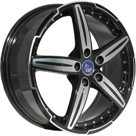 YST X-22 6.5×16 5×112 ET33 DIA57.1 BKF литой YST X-22 6.5×16 5×112 ET33 DIA57.1 BKF литой