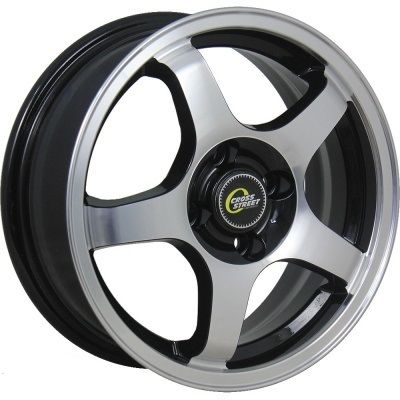 CROSS STREET CR-14 5.5×14 4×100 ET43 DIA67.1 BLACK литой