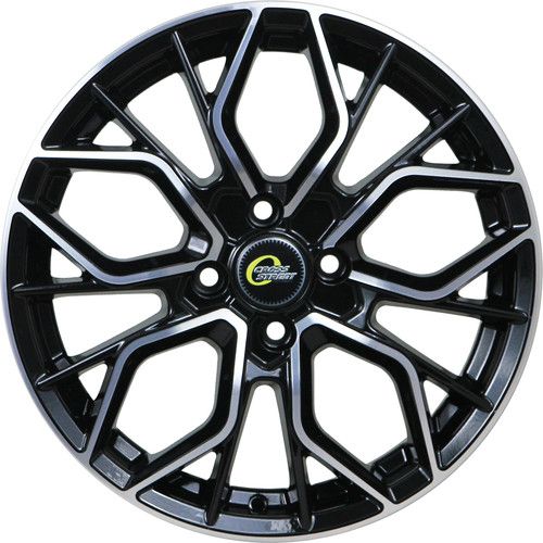 CROSS STREET CR-19 7.5×18 5×114.3 ET37 DIA66.6 BKF литой CROSS STREET CR-19 7.5×18 5×114.3 ET37 DIA66.6 BKF литой