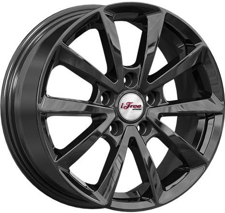 IFREE СКАЙРИМ 6.5×16 5×114.3 ET48 DIA67.1 BLACK литой