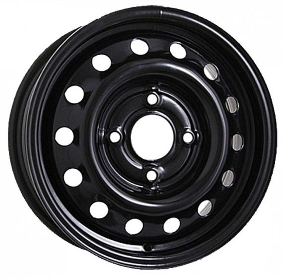 MAGNETTO 15009 AM 6×15 4×100 ET50 DIA60.1 BLACK стальной MAGNETTO 15009 AM 6×15 4×100 ET50 DIA60.1 BLACK стальной