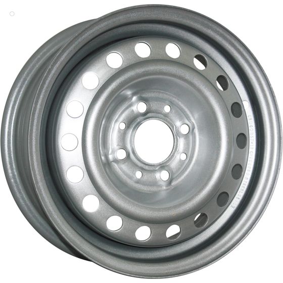 TREBL 64L35F 6×15 5×110 ET35 DIA65.1 SILVER стальной