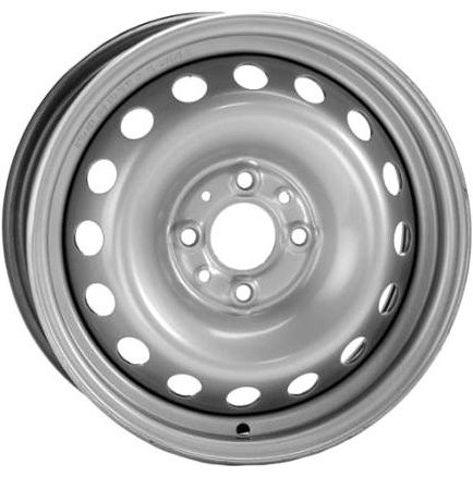 TREBL 53A45V 5.5×14 4×100 ET45 DIA56.1 SILVER стальной