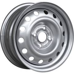 TREBL 52A45D 5×13 4×100 ET45 DIA57.1 SILVER стальной