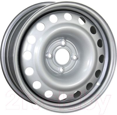 TREBL 42B35C 5×13 4×98 ET35 DIA60.1 SILVER стальной