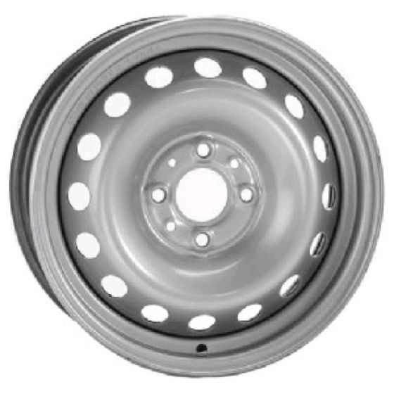 TREBL 9565 6.5×16 5×100 ET55 DIA56.1 SILVER стальной