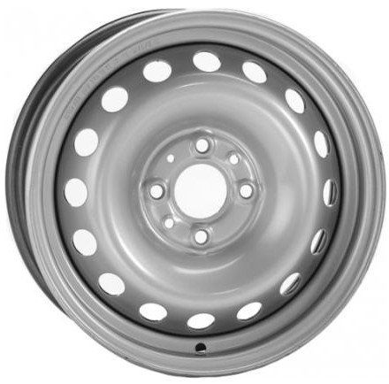TREBL 9045 6.5×16 5×110 ET37 DIA65.1 SILVER стальной TREBL 9045 6.5×16 5×110 ET37 DIA65.1 SILVER стальной