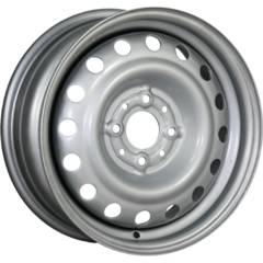 TREBL 6515 5.5×14 4×100 ET39 DIA56.6 SILVER стальной