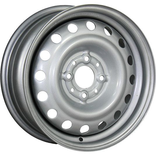 TREBL 53A43C 5.5×14 4×100 ET43 DIA60.1 SILVER стальной TREBL 53A43C 5.5×14 4×100 ET43 DIA60.1 SILVER стальной