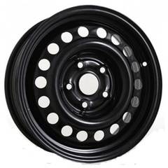 TREBL 64I45D 6×15 5×112 ET45 DIA57.1 BLACK стальной