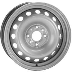 TREBL 64I45D 6×15 5×112 ET45 DIA57.1 SILVER стальной