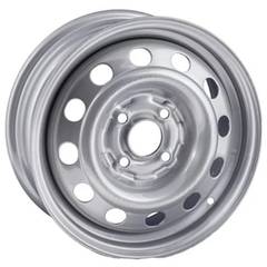 TREBL 53A35D 5.5×14 4×100 ET35 DIA57.1 SILVER стальной