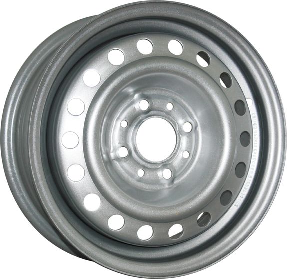 TREBL 8125T 6×15 4×114.3 ET46 DIA67.1 SILVER стальной TREBL 8125T 6×15 4×114.3 ET46 DIA67.1 SILVER стальной