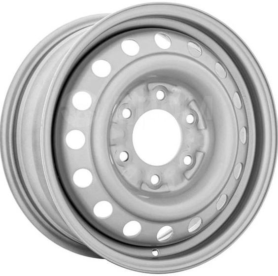 TREBL 9207T 6.5×16 6×139.7 ET56 DIA92.5 SILVER стальной