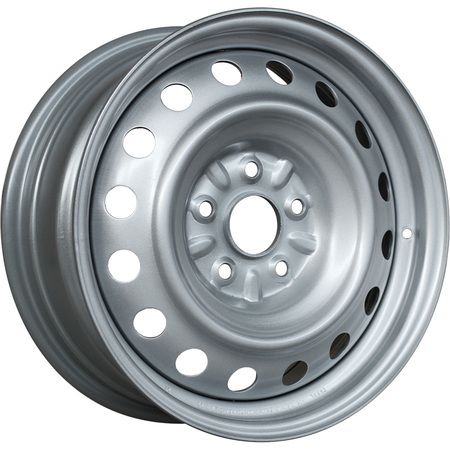 TREBL 9257T 7×16 5×112 ET45 DIA57.1 SILVER стальной TREBL 9257T 7×16 5×112 ET45 DIA57.1 SILVER стальной