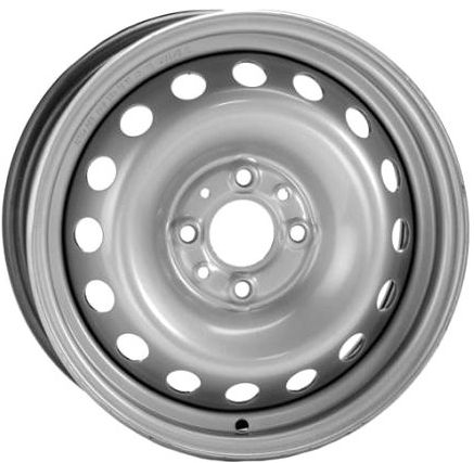 TREBL 53A49D 5.5×14 4×100 ET49 DIA57.1 SILVER стальной