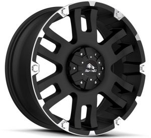 BUFFALO BW-796 10×20 8×180 ET18 DIA124.2 MATTE-BLACK литой BUFFALO BW-796 10×20 8×180 ET18 DIA124.2 MATTE-BLACK литой