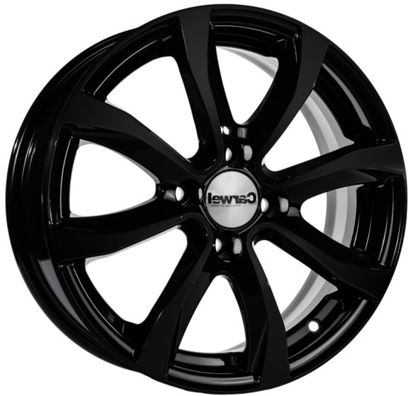 CARWEL ОМИКРОН 110 6×15 4×108 ET30 DIA65.1 BLACK литой
