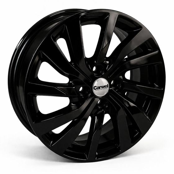 CARWEL ВЕСТ 196 6×15 4×100 ET50 DIA60.1 BLACK литой