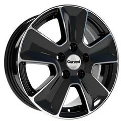 CARWEL ЧЕДЕР 1601 6.5×16 5×114.3 ET50 DIA66.1 BLACK литой