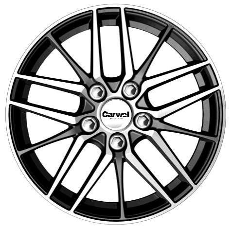 CARWEL ЛАЧА 6.5×16 5×114.3 ET43 DIA67.1 AB литой