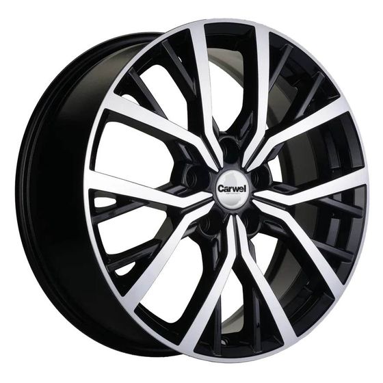 CARWEL ТУР 1806 7×18 5×114.3 ET38 DIA67.1 BLACK литой