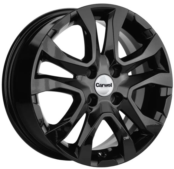 CARWEL ТОБОЛ 1503 6×15 4×98 ET36 DIA58.5 BLACK литой