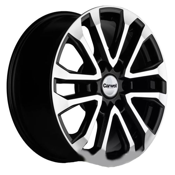 CARWEL ПУР 1805 7.5×18 6×139.7 ET38 DIA67.1 BLACK литой