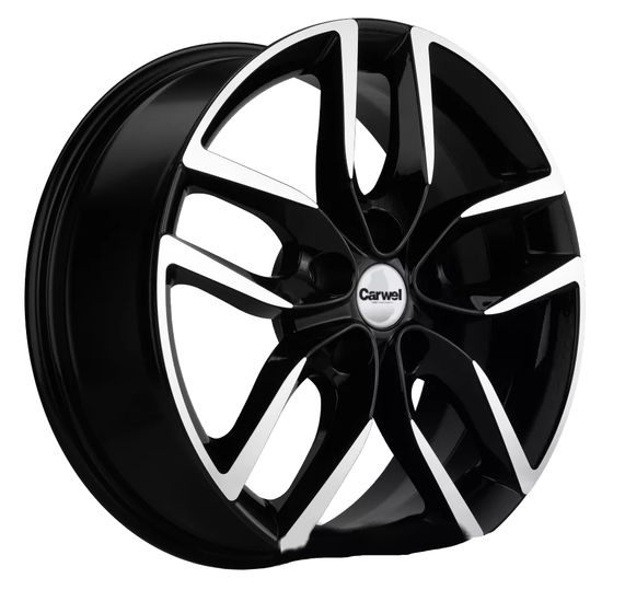 CARWEL КУТЫР 1708 6.5×17 5×114.3 ET40 DIA64.1 BLACK литой