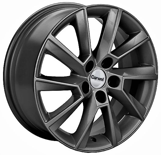 CARWEL ИМАНТА 1604 6×16 5×105 ET39 DIA56.6 BLACK литой