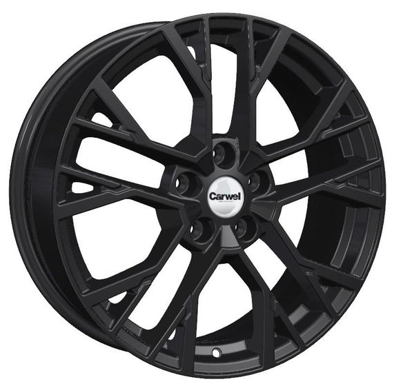CARWEL КАМАК 1810 7×18 5×108 ET33 DIA60.1 BLACK литой