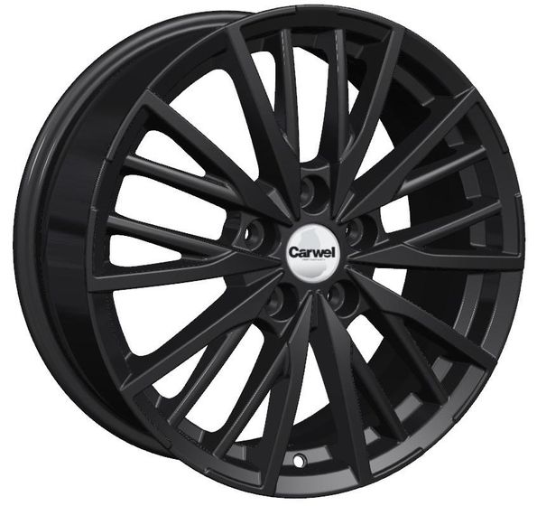 CARWEL АГМА 1719 7×17 5×114.3 ET37 DIA66.5 BLACK литой