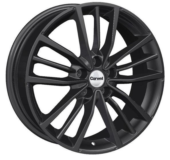 CARWEL КРЕТ 1812 7×18 5×114.3 ET51 DIA67.1 BLACK литой