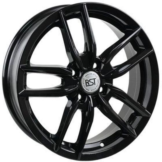 RST R076 6×16 4×100 ET48 DIA54.1 BLACK литой RST R076 6×16 4×100 ET48 DIA54.1 BLACK литой