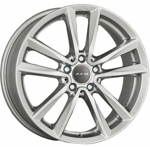MAK BREMEN 8×19 5×112 ET43.5 DIA66.6 SILVER литой