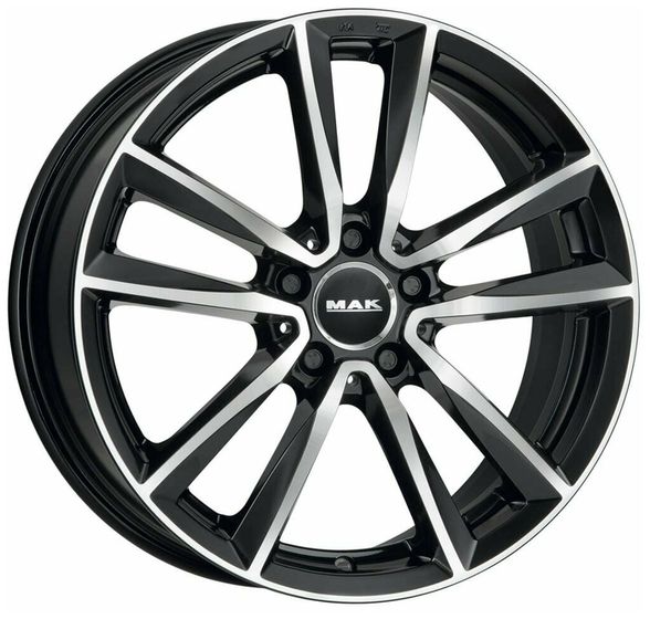 MAK BREMEN 7.5×18 5×112 ET47 DIA66.6 BLACK MIRROR литой